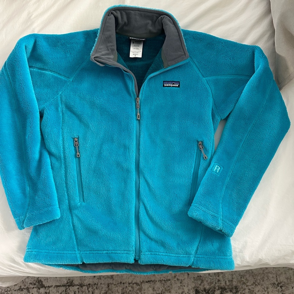 Patagonia Turquoise Fleece Jacket